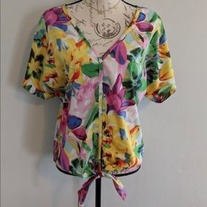 Jessica Simpson Tie up Blouse